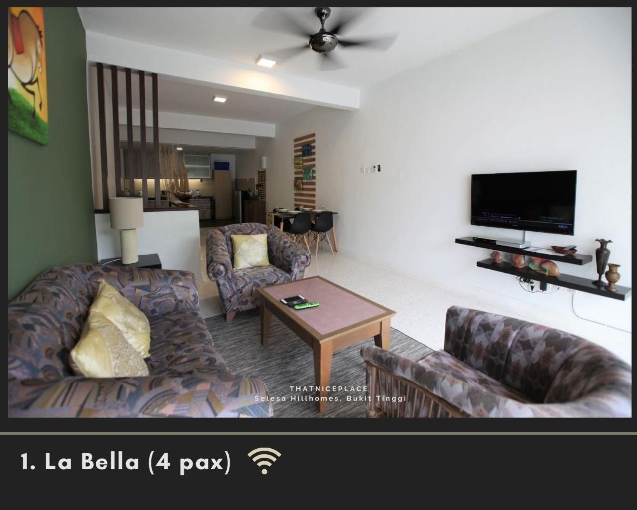 Thatniceplace, Selesa Hillhomes, Bukit Tinggi, Janda Baik, Genting Bentong Exteriör bild